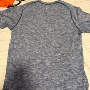 Lululemon Men's Blue Athletic Shirt